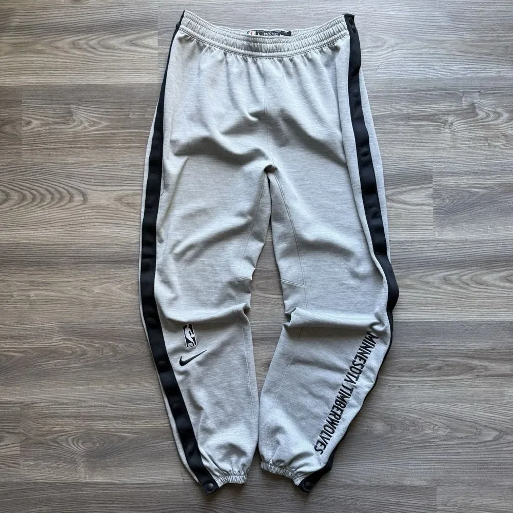Nike NBA Minnesota Timberwolves Hernangomez Player Issue Tear Away Warm Up Pants